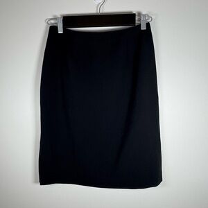San Francisco Collection Women’s Lined Black Pencil Skirt, Size 7, Classic